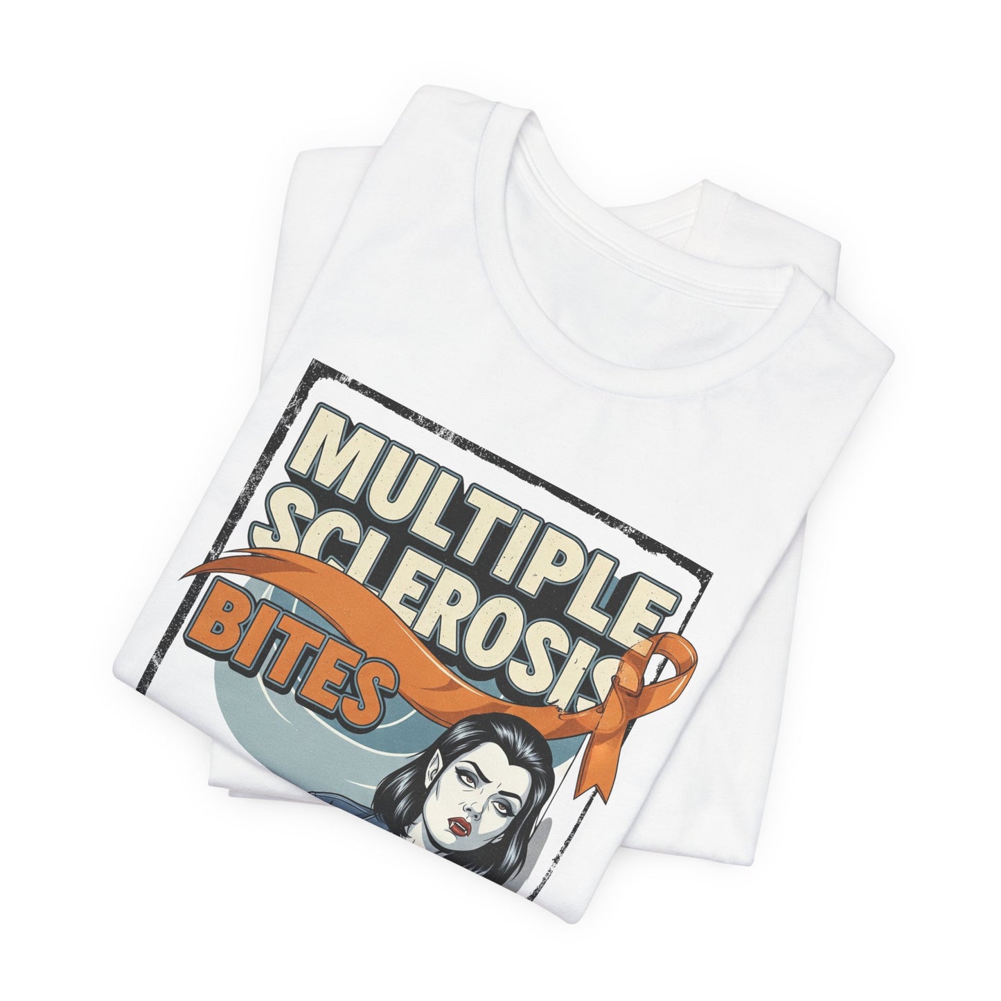 "Multiple Sclerosis Bites" Unisex T-shirt for MS Awareness