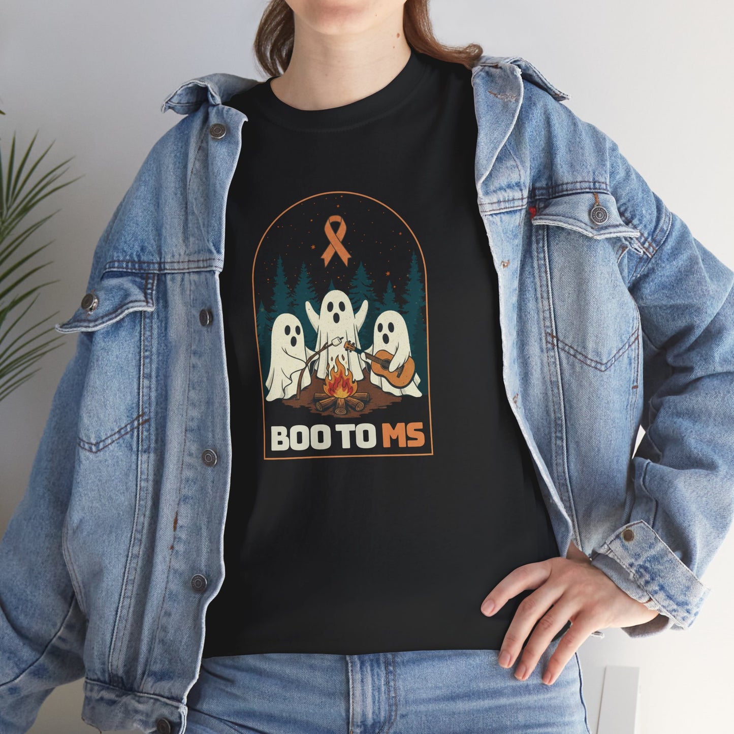 Cute Boo to MS Unisex Tee | Halloween Multiple Sclerosis Awareness T-Shirt