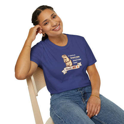 "Gopher a Nap" Unisex Tee: A Humorous Nod to Living with MS