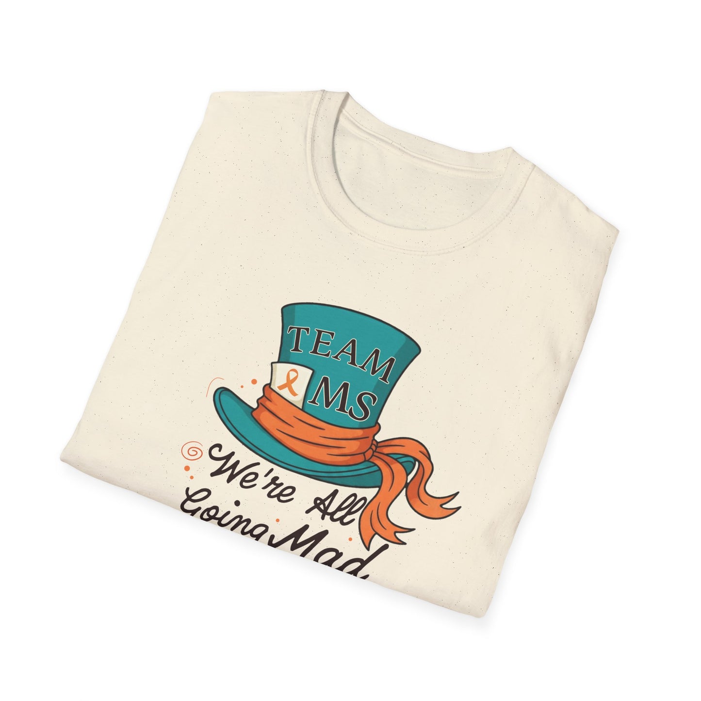 Mad For a Cure T-Shirt, Team MS Shirt, Unisex Softstyle Tee, Cure Awareness Tee, Fun Gift for Alice in Wonderland Fans, Birthday Gift, [...]