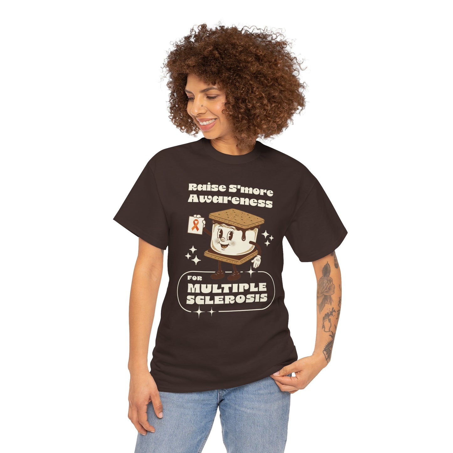 Raise S'more Awareness for Multiple Sclerosis,- Unisex Heavy Cotton Tee - Awareness Tee, Charity T-Shirt, Casual Wear, Fun Gift Idea, [...]