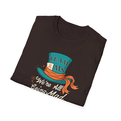 Mad For a Cure T-Shirt, Team MS Shirt, Unisex Softstyle Tee, Cure Awareness Tee, Fun Gift for Alice in Wonderland Fans, Birthday Gift, [...]