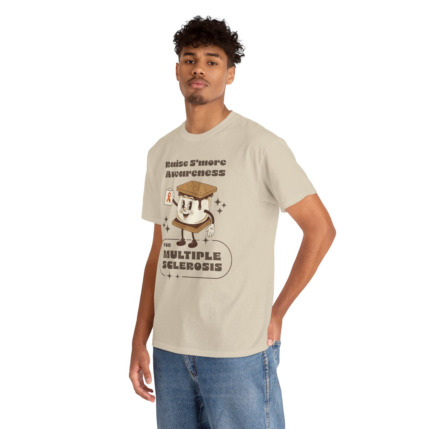 Raise S'more Awareness for Multiple Sclerosis,- Unisex Heavy Cotton Tee - Awareness Tee, Charity T-Shirt, Casual Wear, Fun Gift Idea, [...]