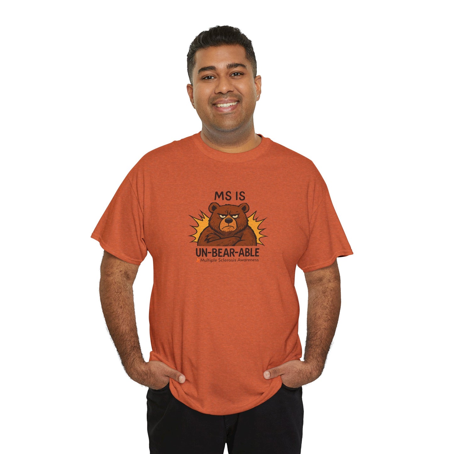 Punny MS is Un-Bear-Able T-shirt for Multiple Sclerosis Awareness