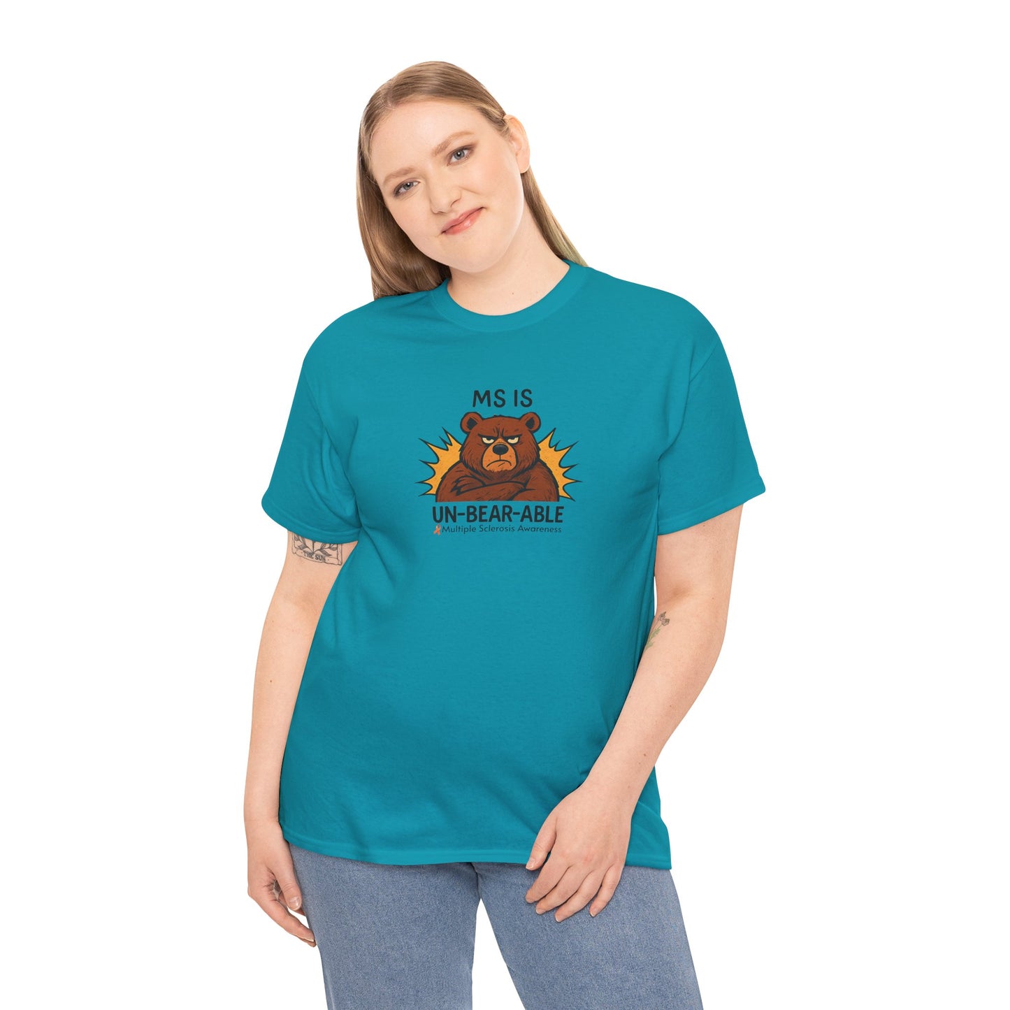 Punny MS is Un-Bear-Able T-shirt for Multiple Sclerosis Awareness