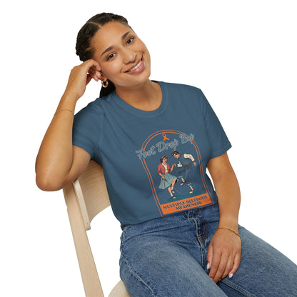 Foot Drop Bop Awareness T-Shirt, Unisex Graphic Tee for Multiple Sclerosis Awareness, Comfortable Casual Wear, Gift for MS Advocates
