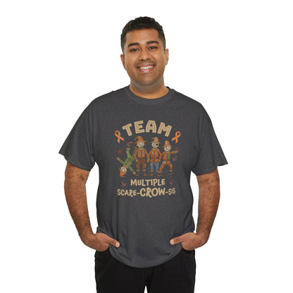 Multiple Scare-Crow-Sis Unisex Heavy Cotton Tee
