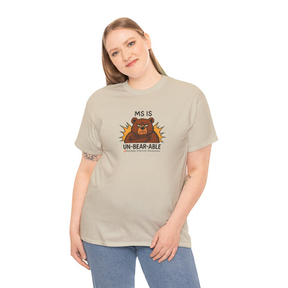Punny MS is Un-Bear-Able T-shirt for Multiple Sclerosis Awareness