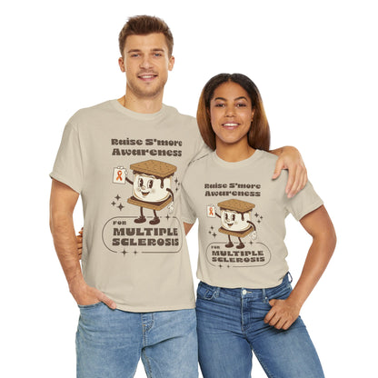 Raise S'more Awareness for Multiple Sclerosis,- Unisex Heavy Cotton Tee - Awareness Tee, Charity T-Shirt, Casual Wear, Fun Gift Idea, [...]
