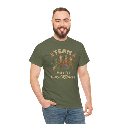 Multiple Scare-Crow-Sis Unisex Heavy Cotton Tee