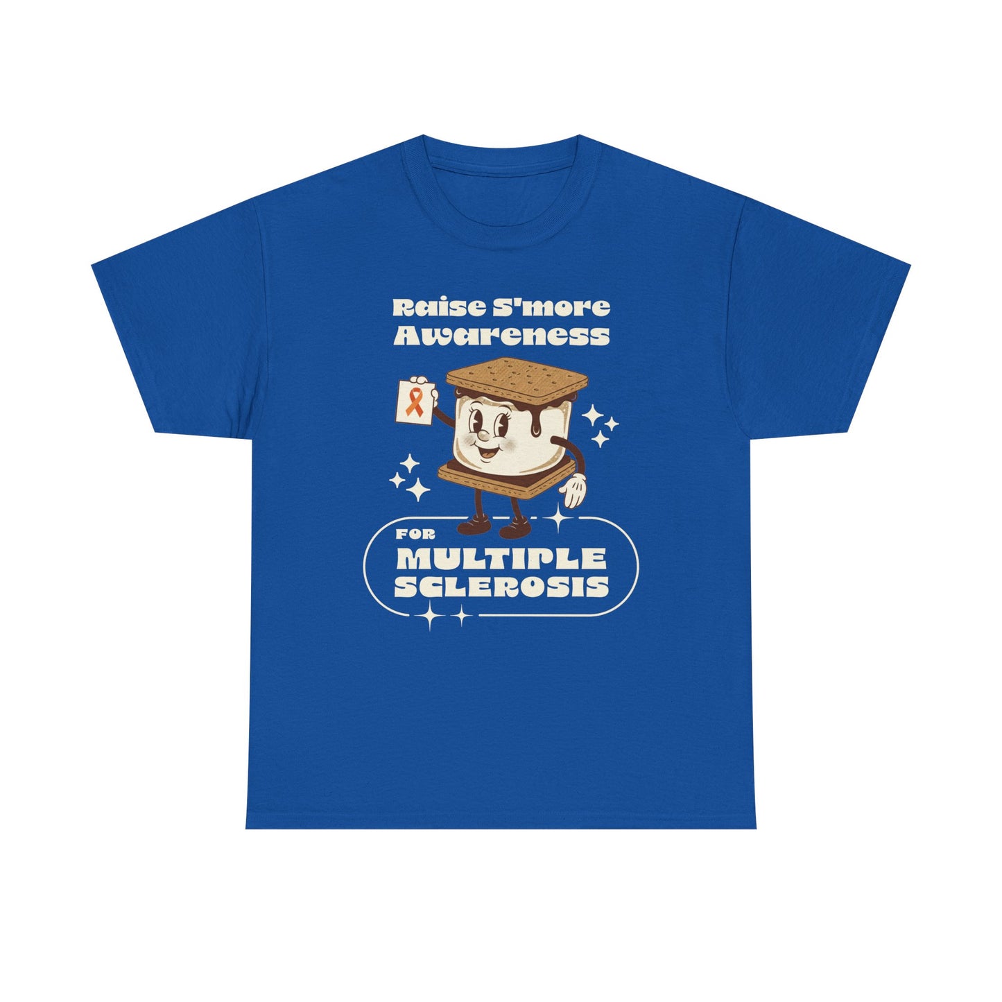 Raise S'more Awareness for Multiple Sclerosis,- Unisex Heavy Cotton Tee - Awareness Tee, Charity T-Shirt, Casual Wear, Fun Gift Idea, [...]