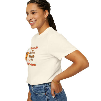 Pumpkin Spice & No Flares Would Be Nice - Unisex Garment-Dyed T-shirt