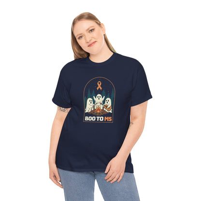 Cute Boo to MS Unisex Tee | Halloween Multiple Sclerosis Awareness T-Shirt