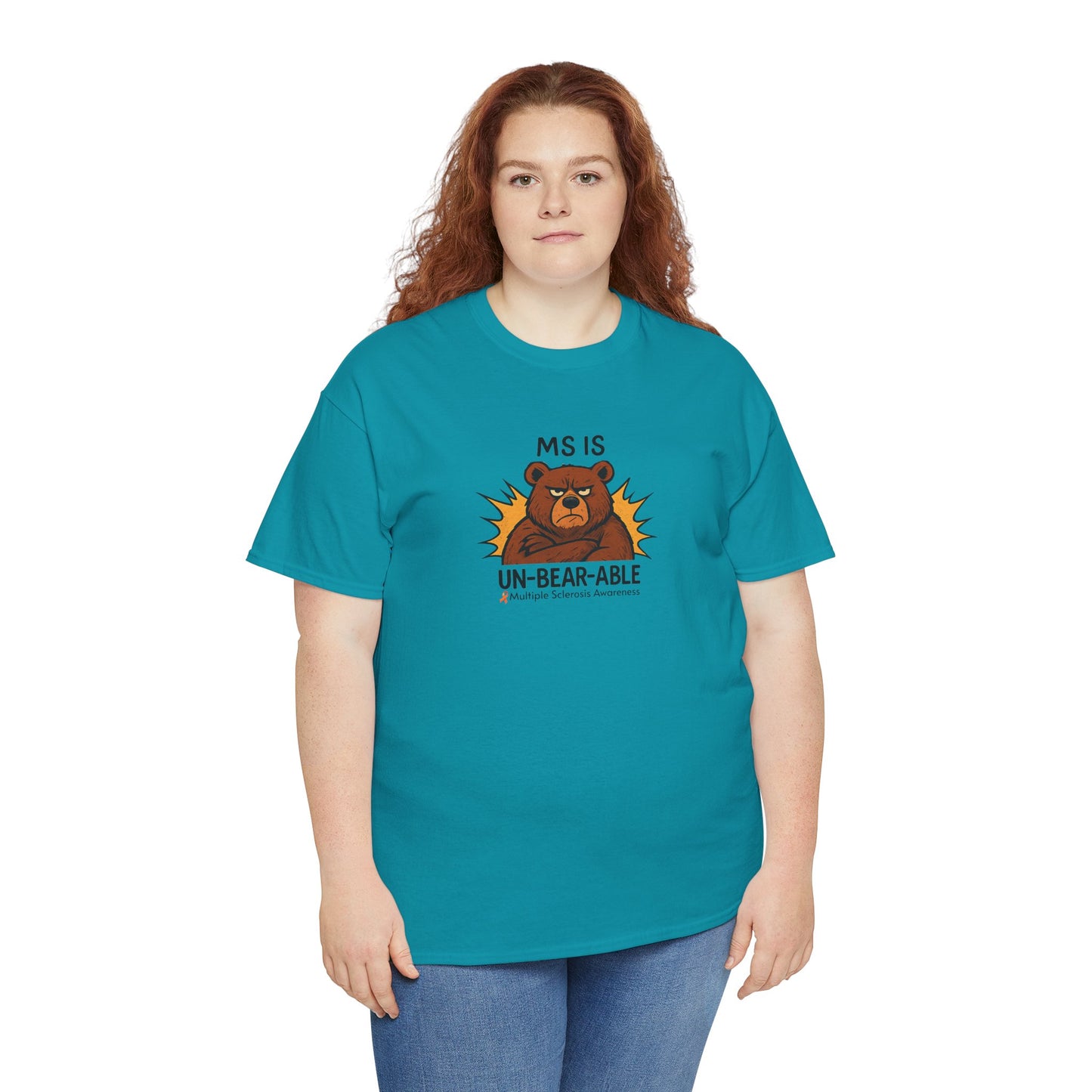 Punny MS is Un-Bear-Able T-shirt for Multiple Sclerosis Awareness