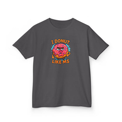 Kids "I Donut Like MS" T-Shirt | Youth Support Shirt for a Loved One with MS | Children's Chronic Illness Awareness Tee