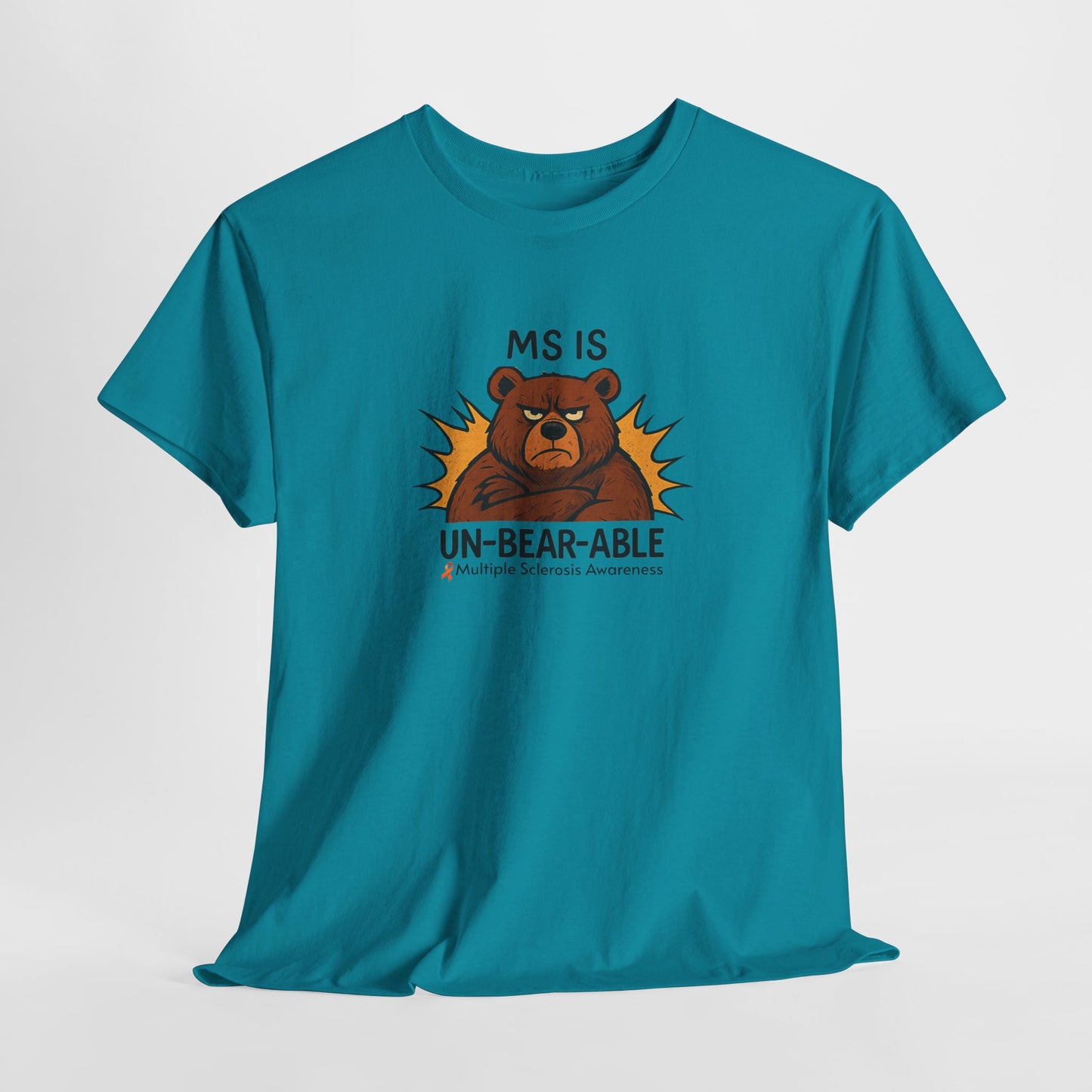 Punny MS is Un-Bear-Able T-shirt for Multiple Sclerosis Awareness