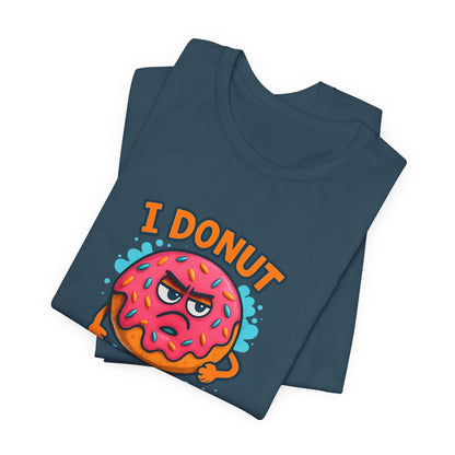I Donut Like MS T-Shirt | Funny Multiple Sclerosis Awareness Tee | Unisex Chronic Illness Shirt | MS Warrior Gift