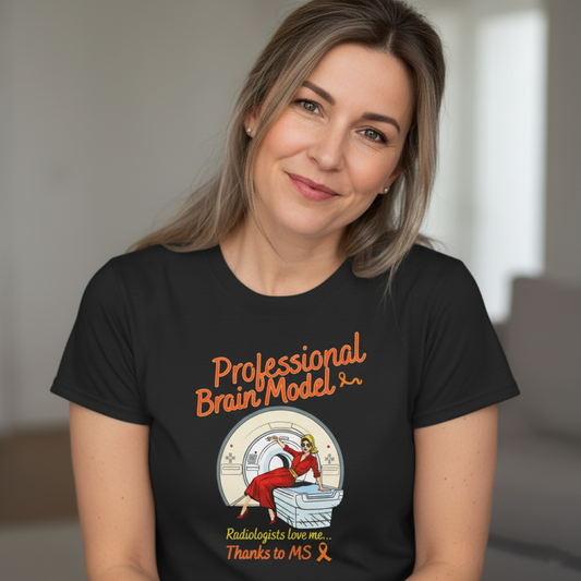 "Professional Brain Model" MS Awareness Tee