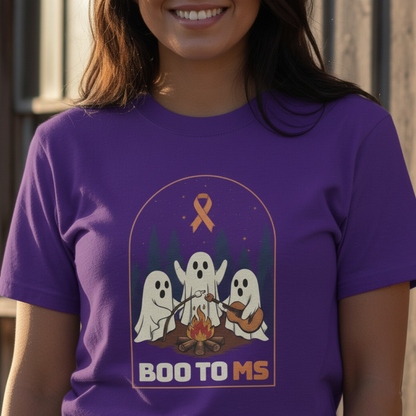 Cute Boo to MS Unisex Tee | Halloween Multiple Sclerosis Awareness T-Shirt