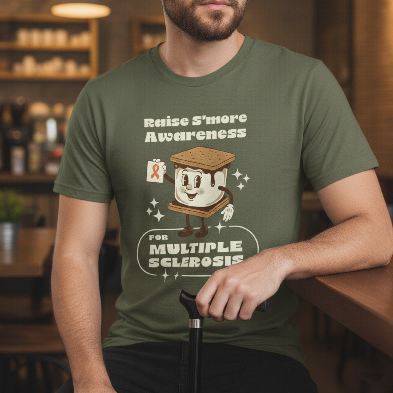 Raise S'more Awareness for Multiple Sclerosis,- Unisex Heavy Cotton Tee - Awareness Tee, Charity T-Shirt, Casual Wear, Fun Gift Idea, [...]