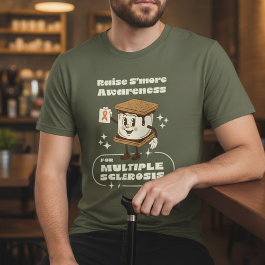 Raise S'more Awareness for Multiple Sclerosis,- Unisex Heavy Cotton Tee - Awareness Tee, Charity T-Shirt, Casual Wear, Fun Gift Idea, [...]