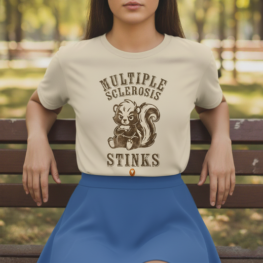 MS Stinks Skunk Vintage Tee - MS Stinks Design