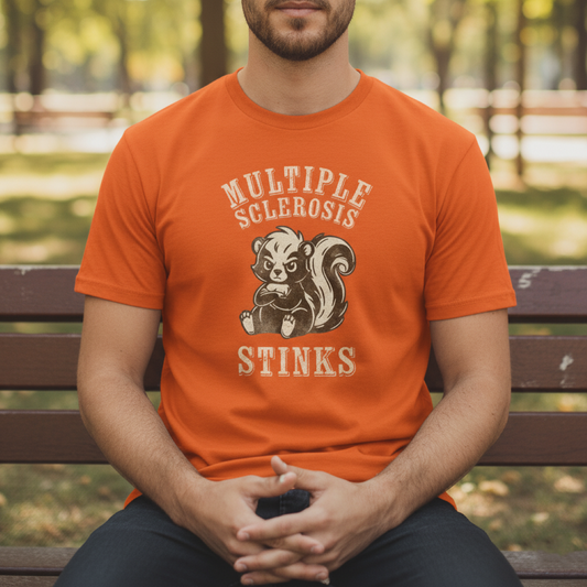 MS Stinks Skunk Vintage Tee - MS Stinks Design