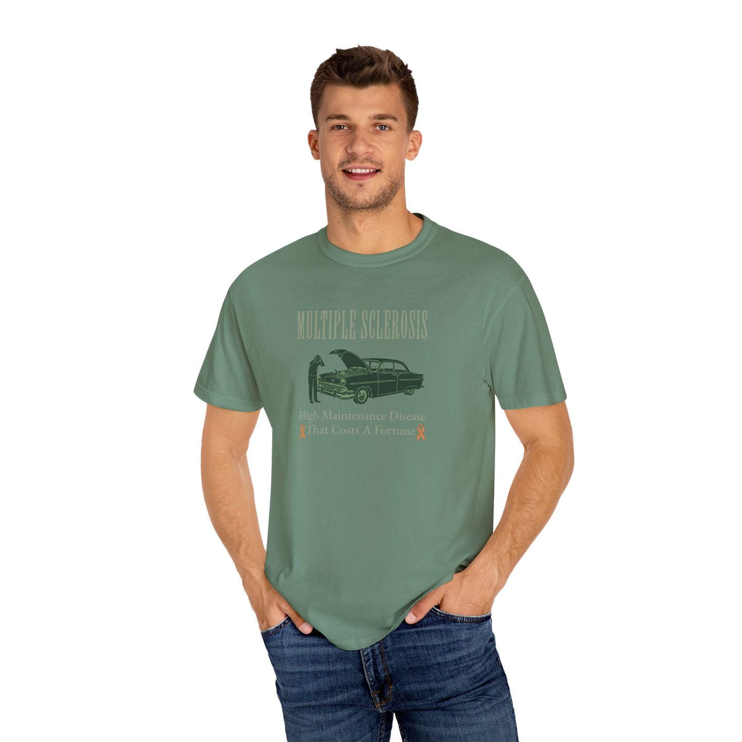 MS Awareness Unisex T-shirt - High Maintenance Disease for Car Lovers
