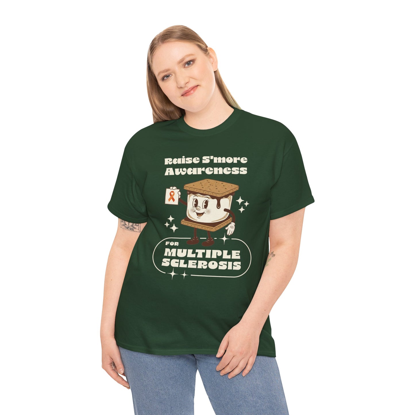 Raise S'more Awareness for Multiple Sclerosis,- Unisex Heavy Cotton Tee - Awareness Tee, Charity T-Shirt, Casual Wear, Fun Gift Idea, [...]