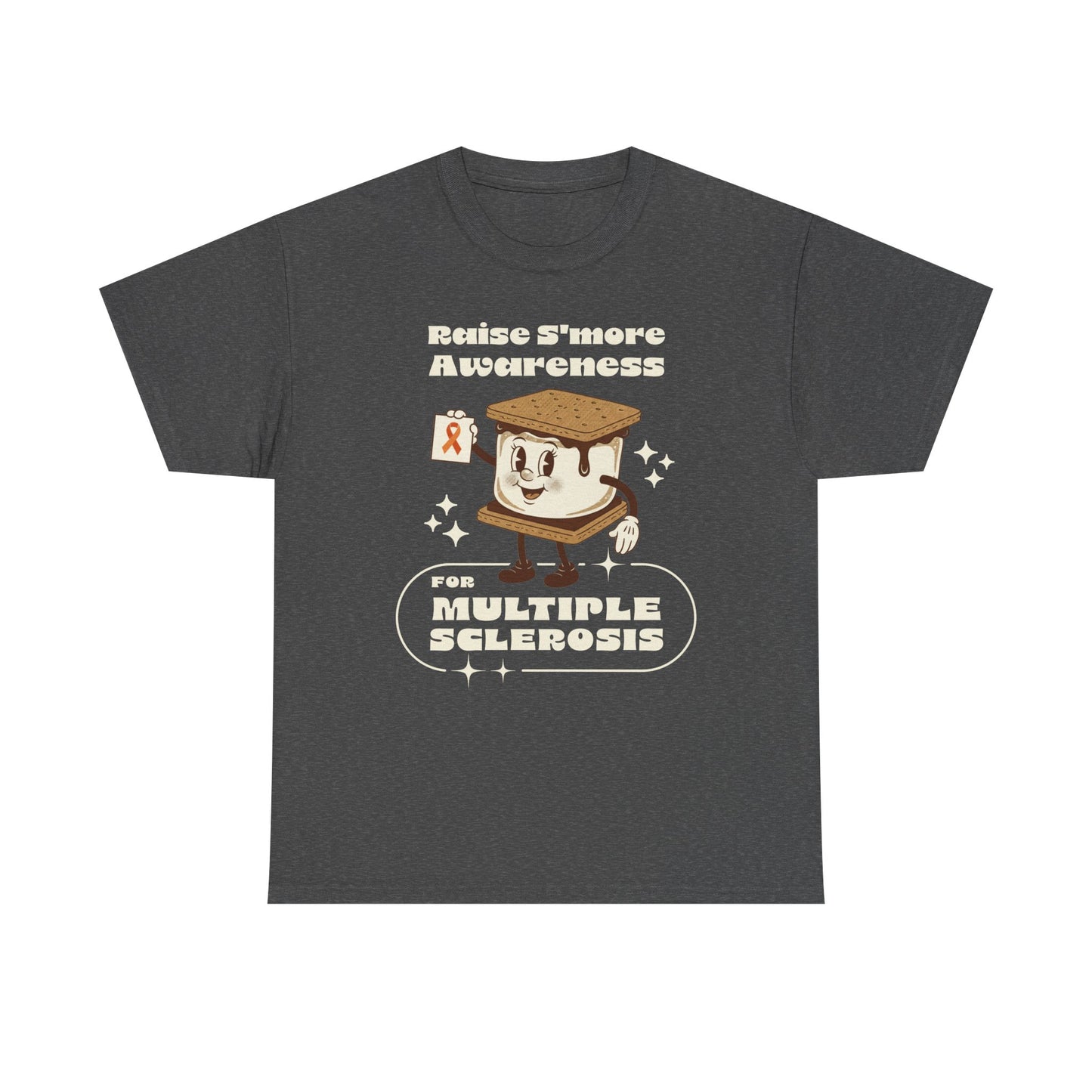 Raise S'more Awareness for Multiple Sclerosis,- Unisex Heavy Cotton Tee - Awareness Tee, Charity T-Shirt, Casual Wear, Fun Gift Idea, [...]