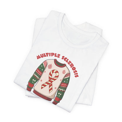 MS Uglier Than Your Christmas Sweater Adult Multiple Sclerosis Awareness, Charity Shirt, Unisex, Gift for Supporters, Fundraising Apparel