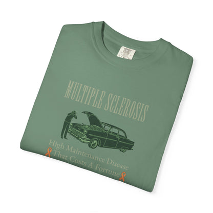 MS Awareness Unisex T-shirt - High Maintenance Disease for Car Lovers