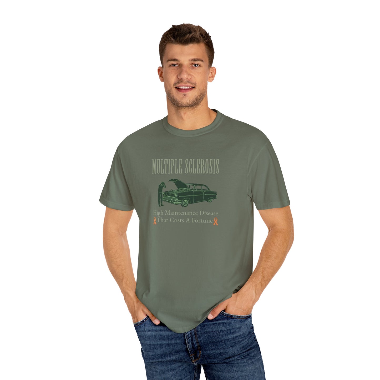MS Awareness Unisex T-shirt - High Maintenance Disease for Car Lovers