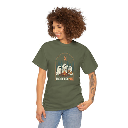 Cute Boo to MS Unisex Tee | Halloween Multiple Sclerosis Awareness T-Shirt