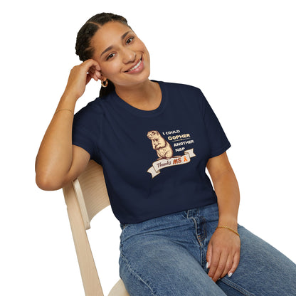 "Gopher a Nap" Unisex Tee: A Humorous Nod to Living with MS
