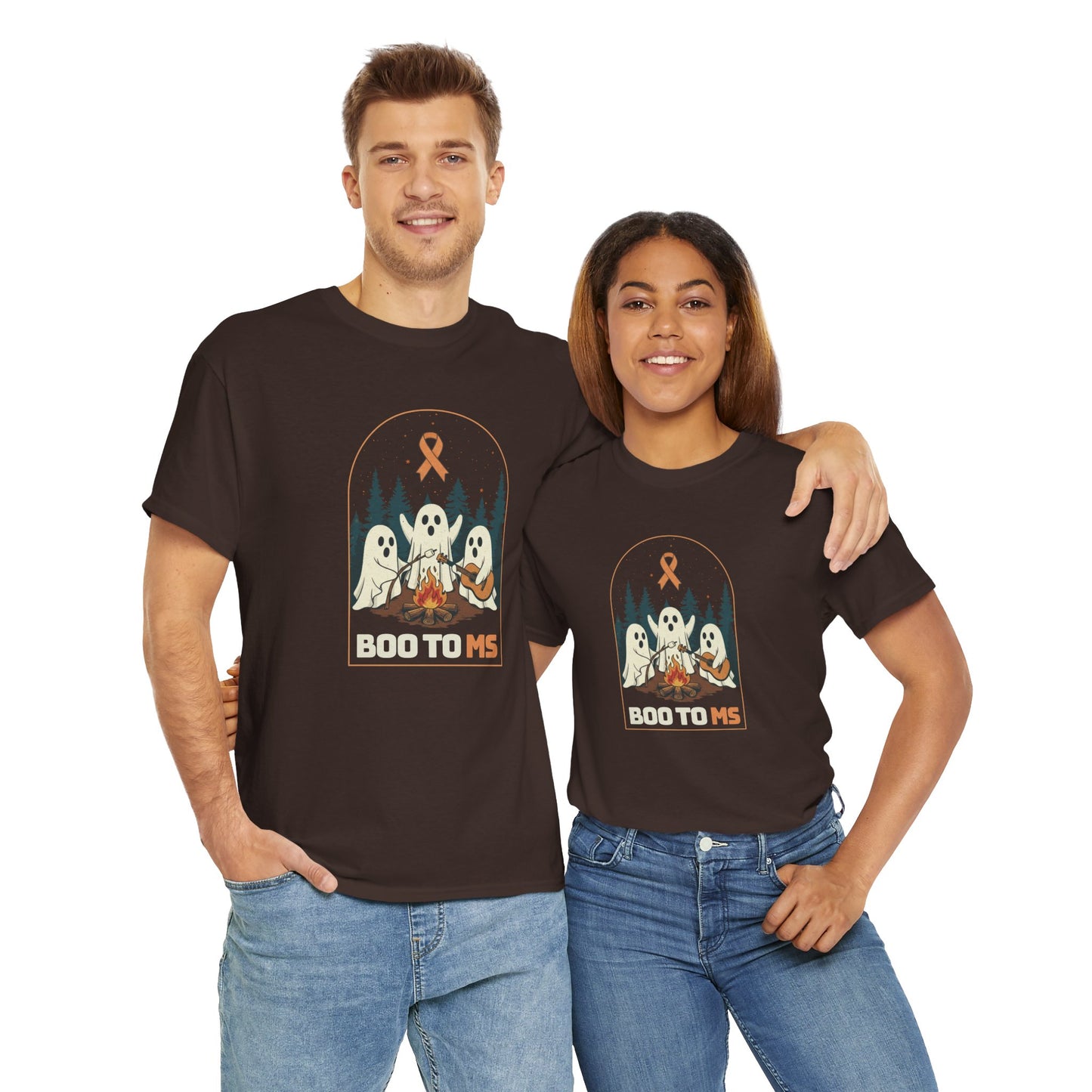 Cute Boo to MS Unisex Tee | Halloween Multiple Sclerosis Awareness T-Shirt