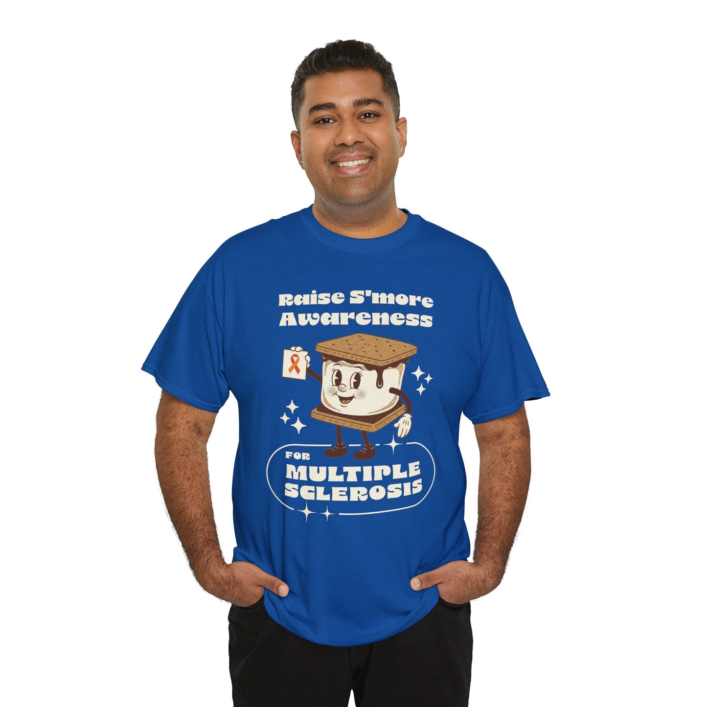 Raise S'more Awareness for Multiple Sclerosis,- Unisex Heavy Cotton Tee - Awareness Tee, Charity T-Shirt, Casual Wear, Fun Gift Idea, [...]