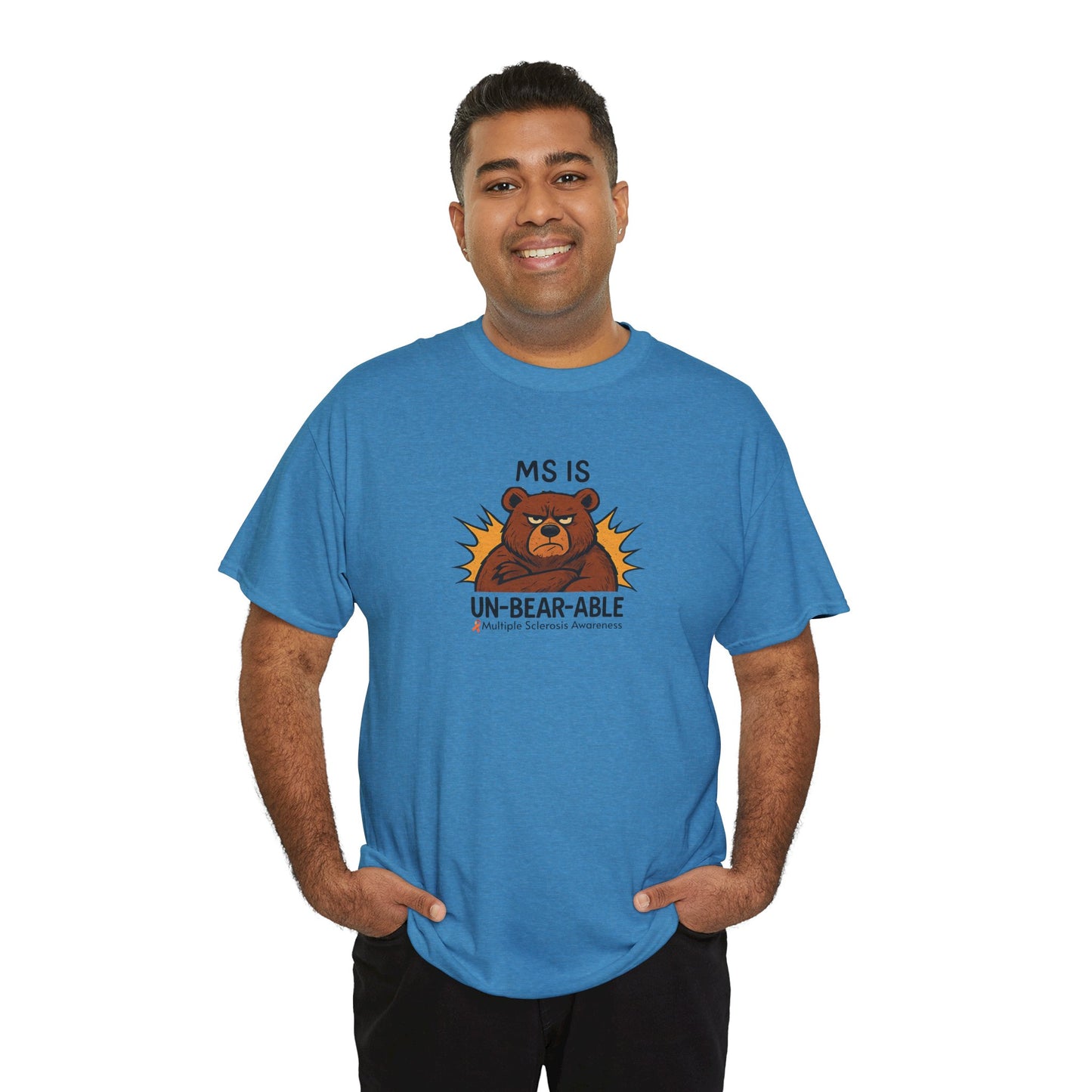 Punny MS is Un-Bear-Able T-shirt for Multiple Sclerosis Awareness
