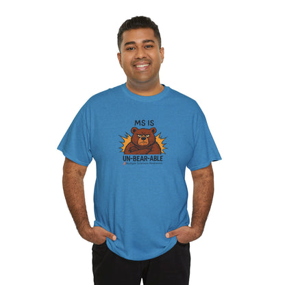Punny MS is Un-Bear-Able T-shirt for Multiple Sclerosis Awareness