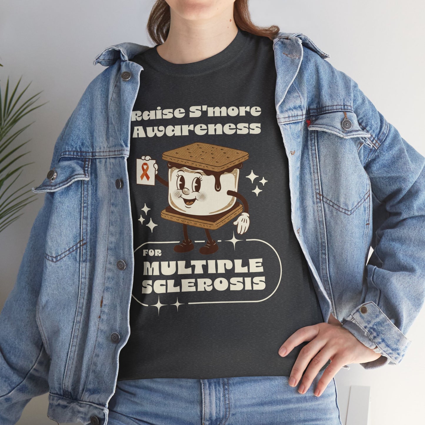 Raise S'more Awareness for Multiple Sclerosis,- Unisex Heavy Cotton Tee - Awareness Tee, Charity T-Shirt, Casual Wear, Fun Gift Idea, [...]