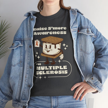 Raise S'more Awareness for Multiple Sclerosis,- Unisex Heavy Cotton Tee - Awareness Tee, Charity T-Shirt, Casual Wear, Fun Gift Idea, [...]