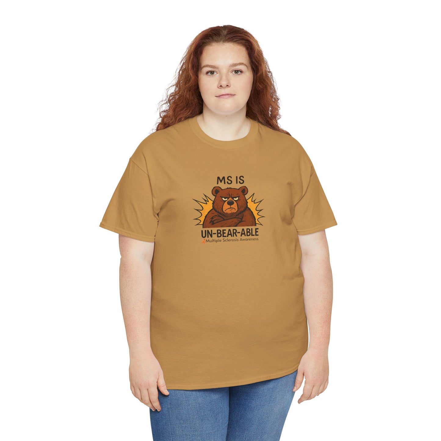 Punny MS is Un-Bear-Able T-shirt for Multiple Sclerosis Awareness