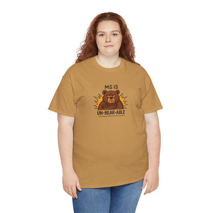 Punny MS is Un-Bear-Able T-shirt for Multiple Sclerosis Awareness