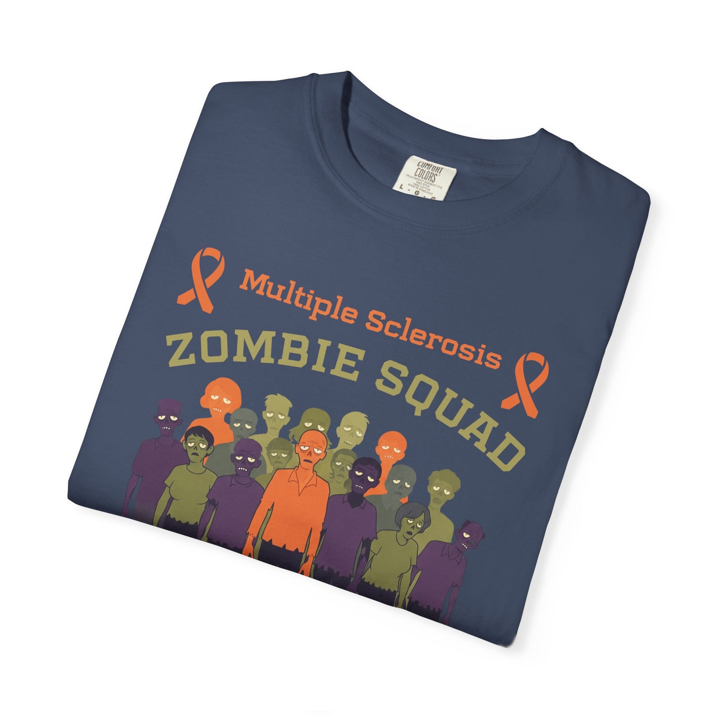 Funny MS Awareness Zombie T-shirt- Give Us Your Healthy Brains