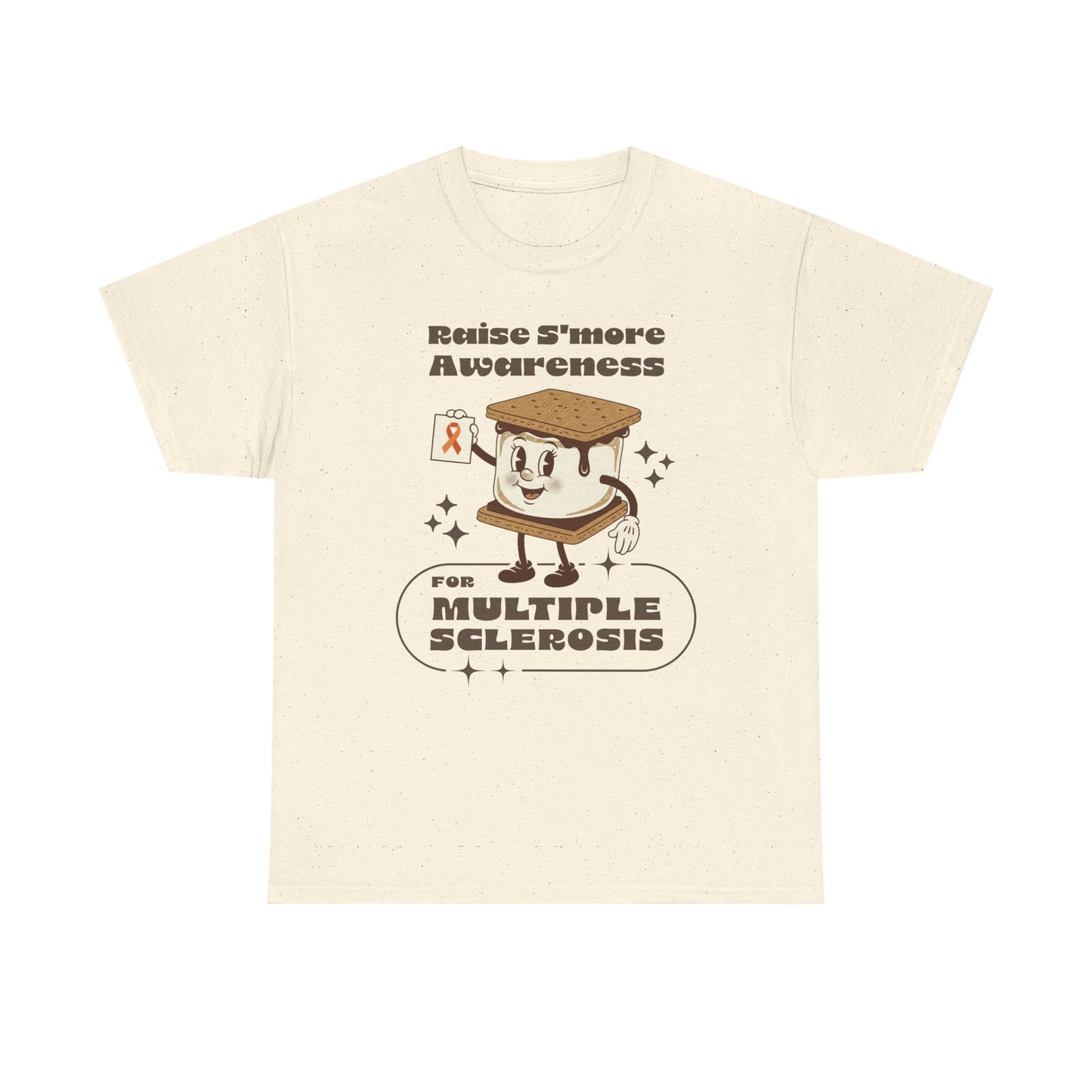 Raise S'more Awareness for Multiple Sclerosis,- Unisex Heavy Cotton Tee - Awareness Tee, Charity T-Shirt, Casual Wear, Fun Gift Idea, [...]