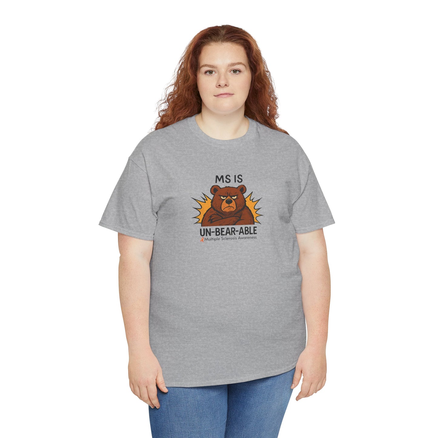 Punny MS is Un-Bear-Able T-shirt for Multiple Sclerosis Awareness