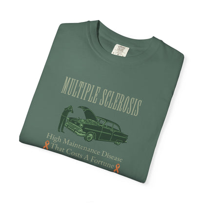 MS Awareness Unisex T-shirt - High Maintenance Disease for Car Lovers