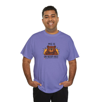 Punny MS is Un-Bear-Able T-shirt for Multiple Sclerosis Awareness