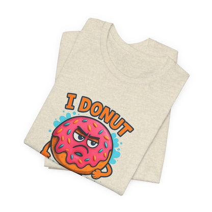 I Donut Like MS T-Shirt | Funny Multiple Sclerosis Awareness Tee | Unisex Chronic Illness Shirt | MS Warrior Gift