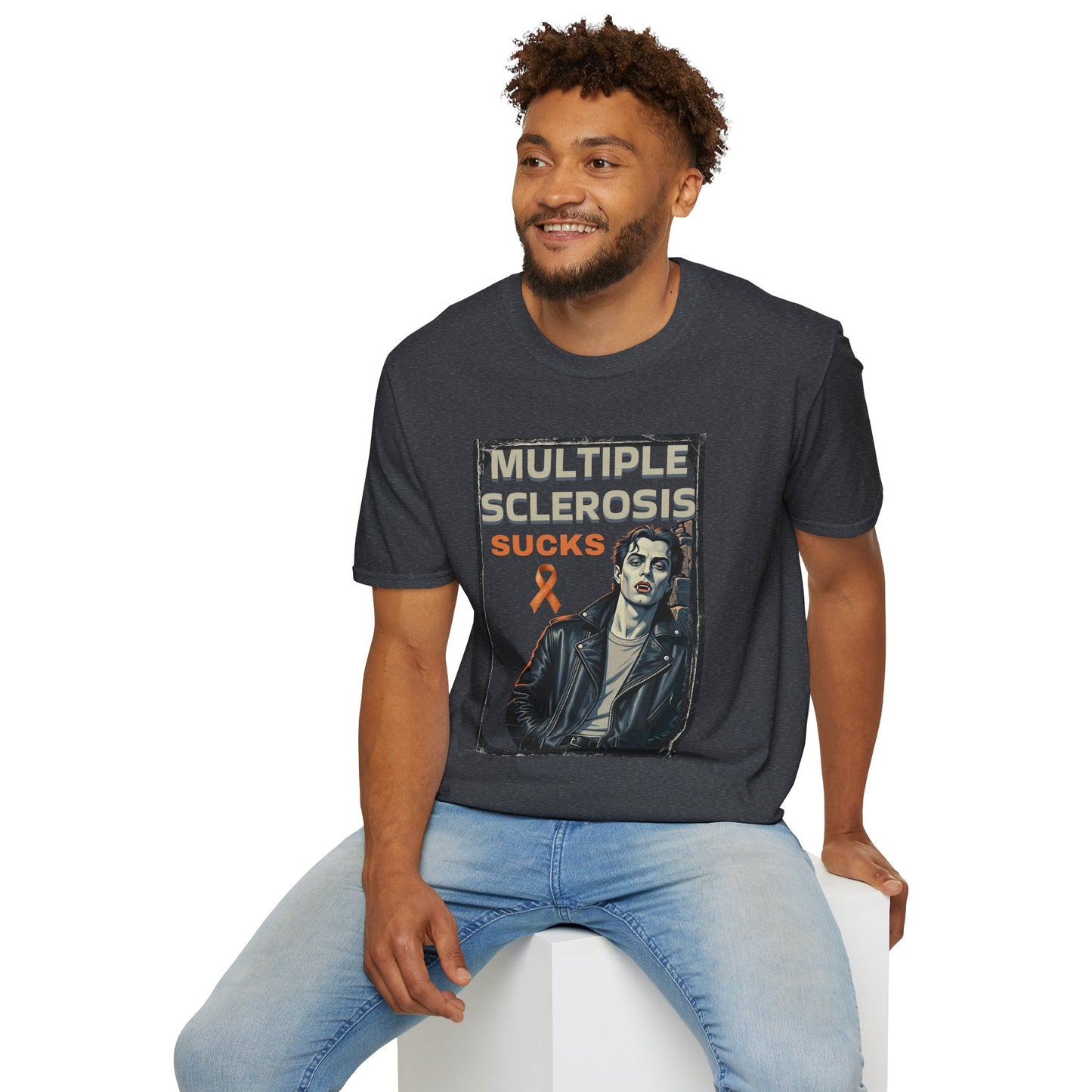 MS Sucks Vampire Unisex Softstyle T-Shirt